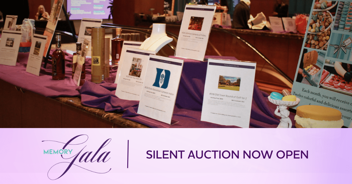 Browse and bid online: Memory Gala silent auction is&nbsp;open!